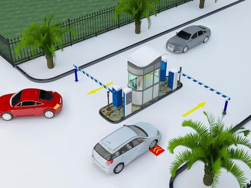 停车场智能车牌识别系统软件的运作流程